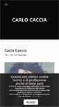 Mobile Screenshot of carlocaccia.it